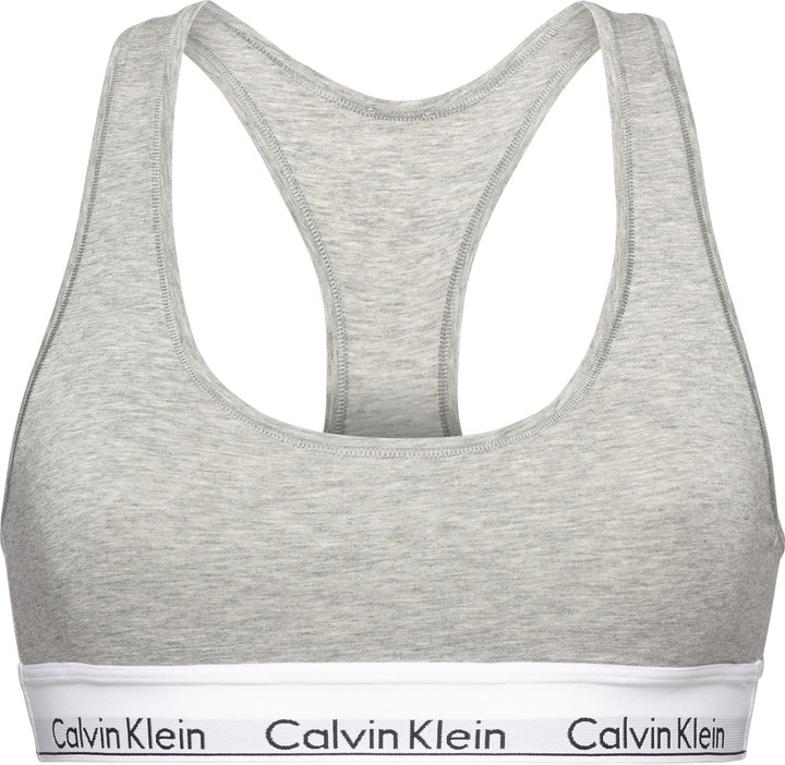 Unlined Bralette Grey Heather