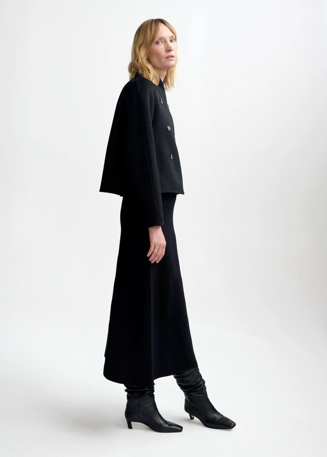 Valeria Merino Skirt Black