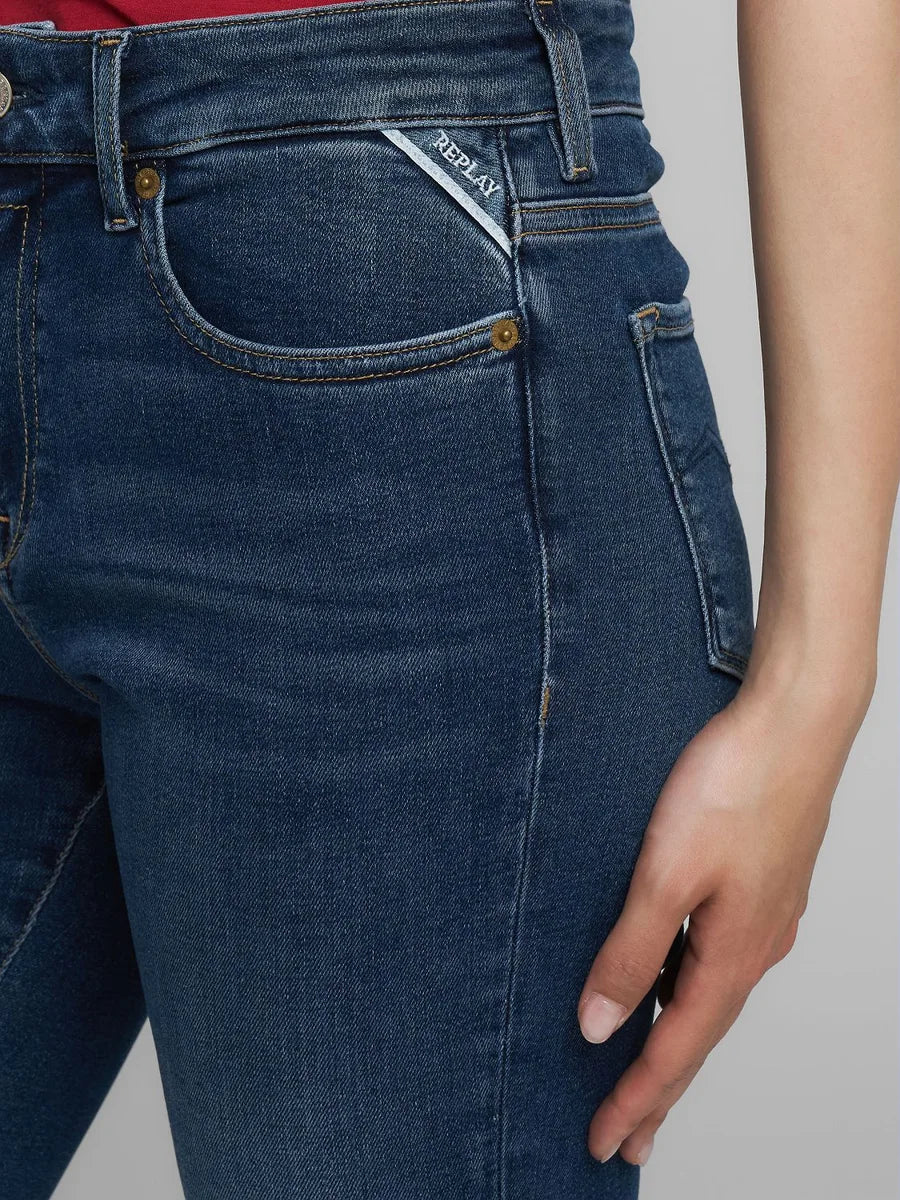 Joella Flare Pants Dark Blue