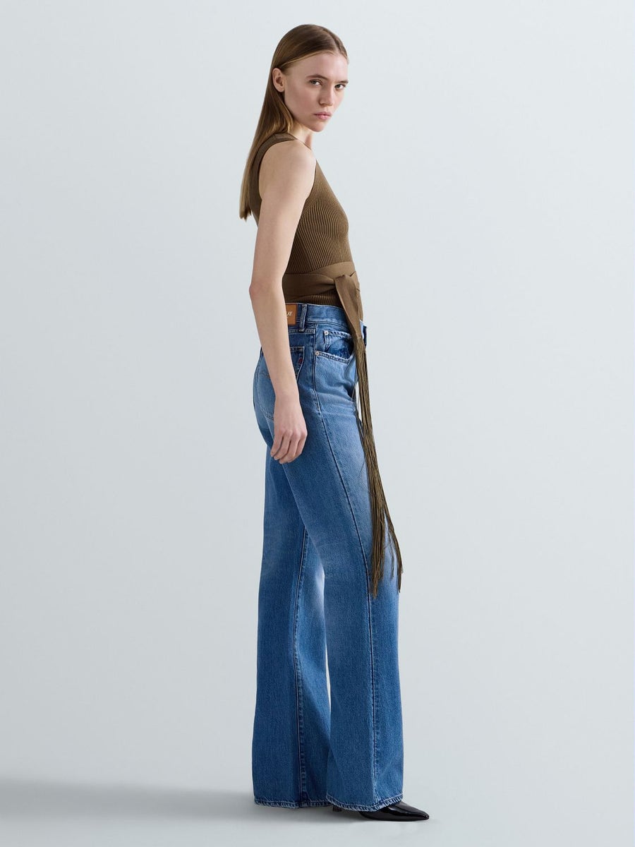 Becka Pants Medium Blue