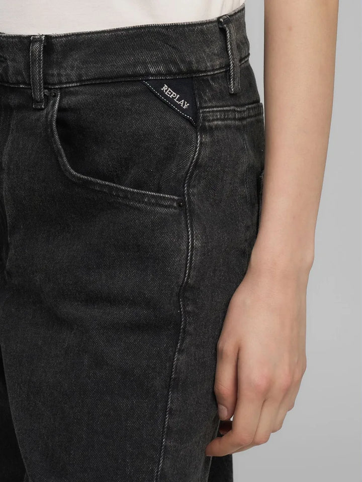Narja Pants Washed Black