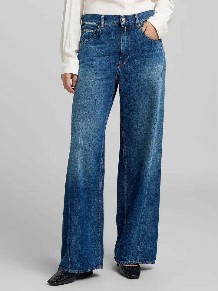 Narja Pants Mid Blue