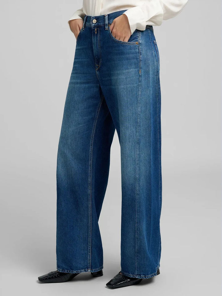 Narja Pants Mid Blue