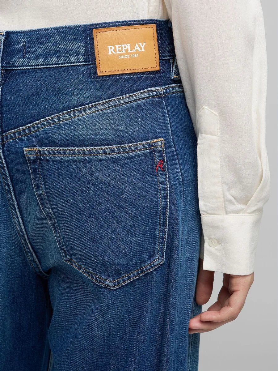 Narja Pants Mid Blue