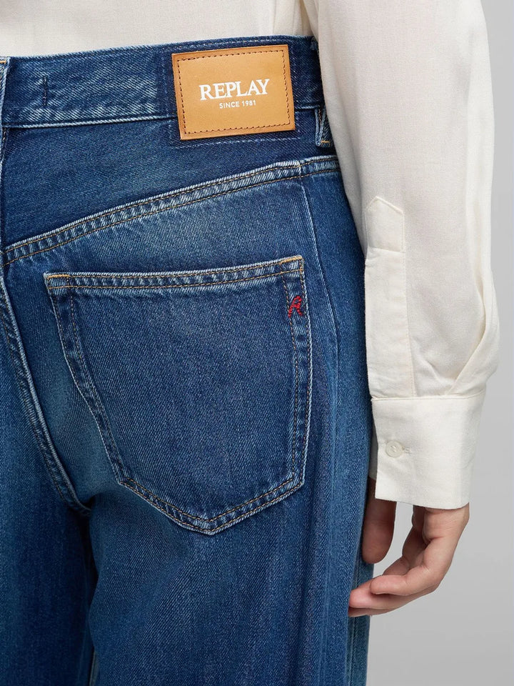 Narja Pants Mid Blue