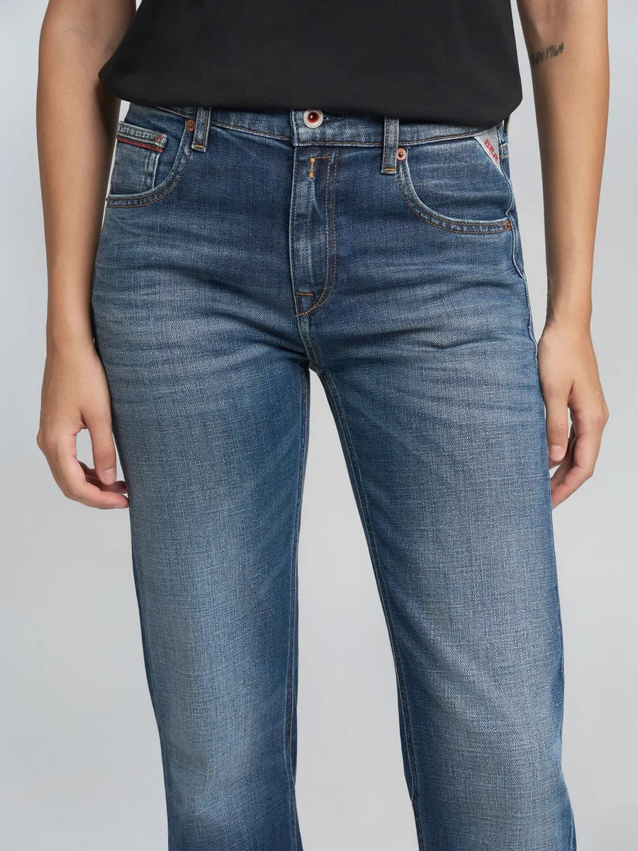 Akeme Pants Mid Blue