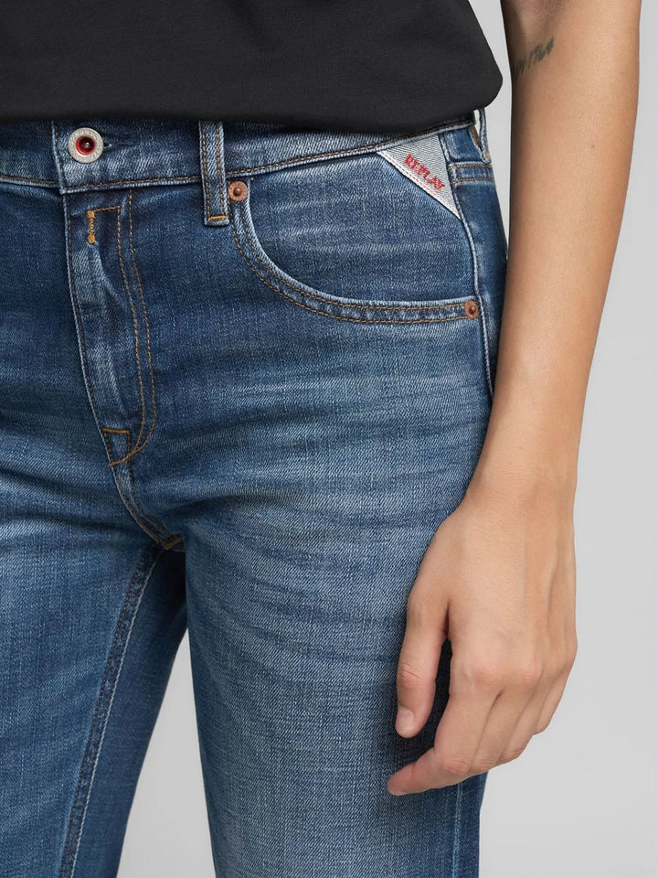 Akeme Pants Mid Blue