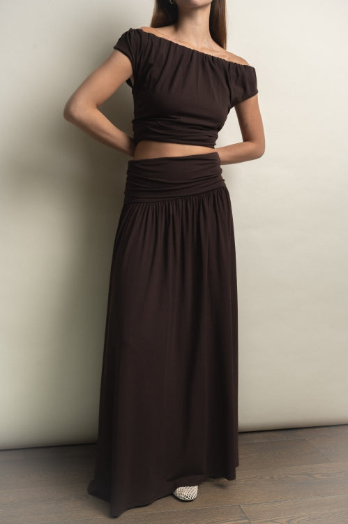 Petunia Dress &amp; Skirt Black Coffee
