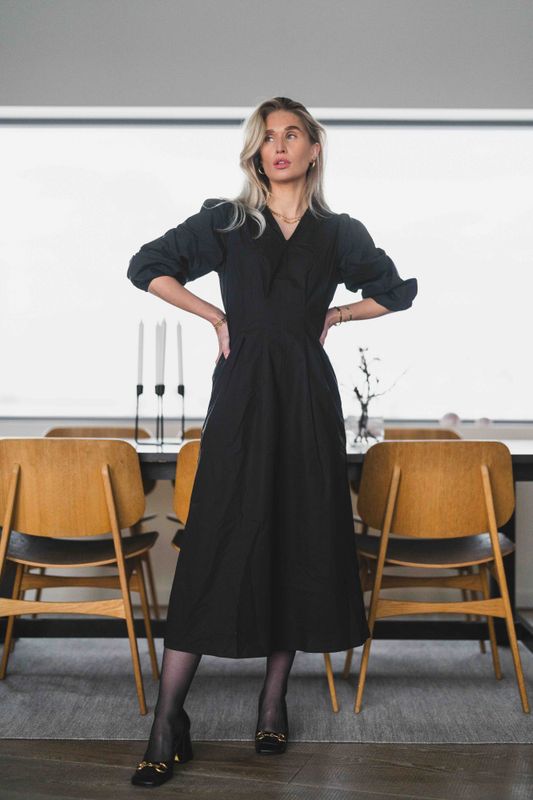 Ida Maja Dress Black