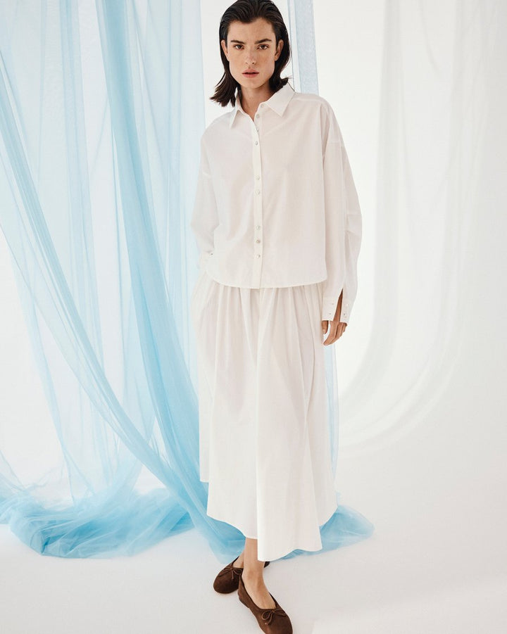 Nesrine Selmina Shirt Bright White