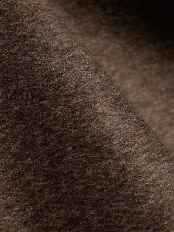 Yua Coat Dark Brown