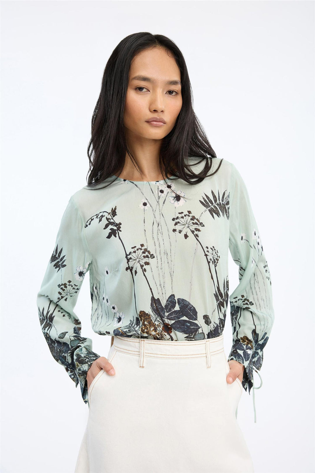 Basilia Top Mint