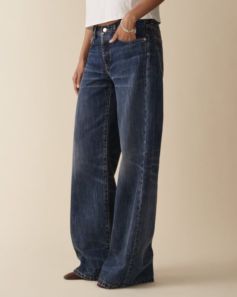 Kyoto Dark Blue Righe