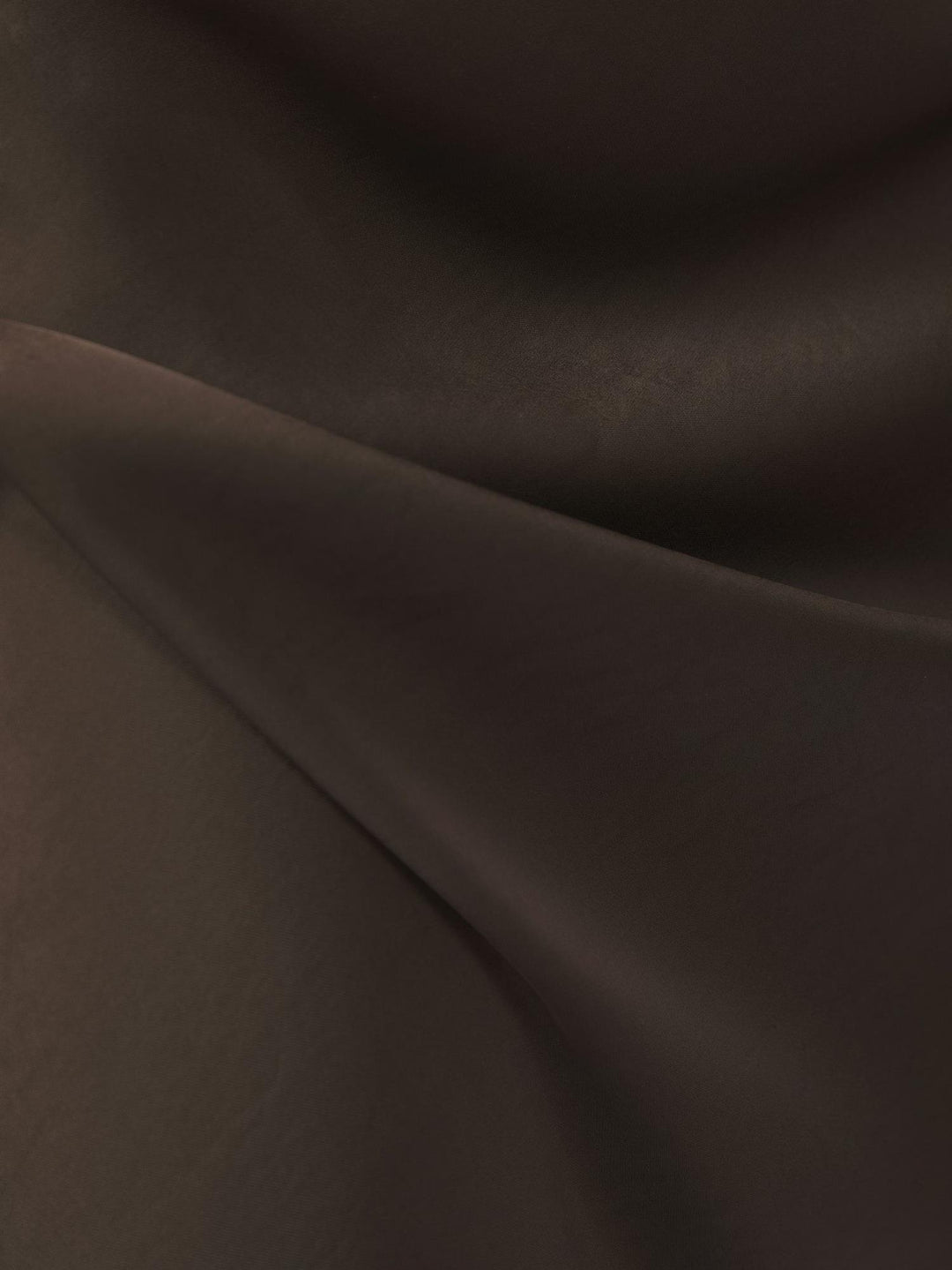 Vicky Heavy Sateen Skirt Dark Brown