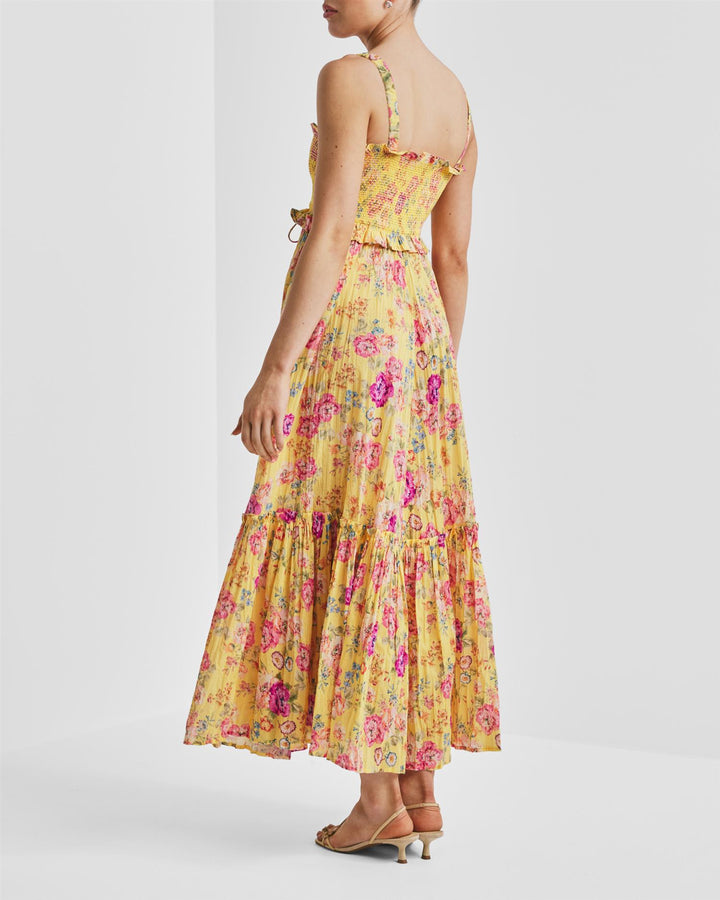 Twisted Strap Dress Daylight Blossom