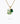 Ana Necklace Gold Majestic Green Combo