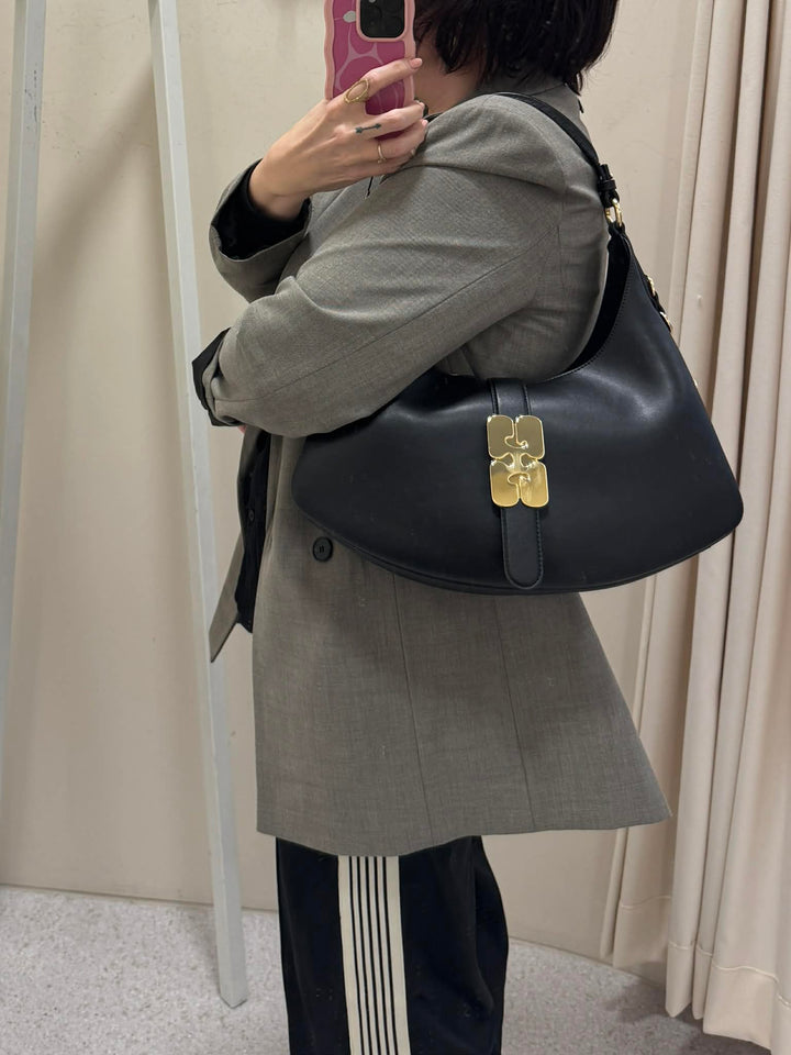 Kat Small Gold Black