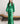 Ava Jacquard Dress Green