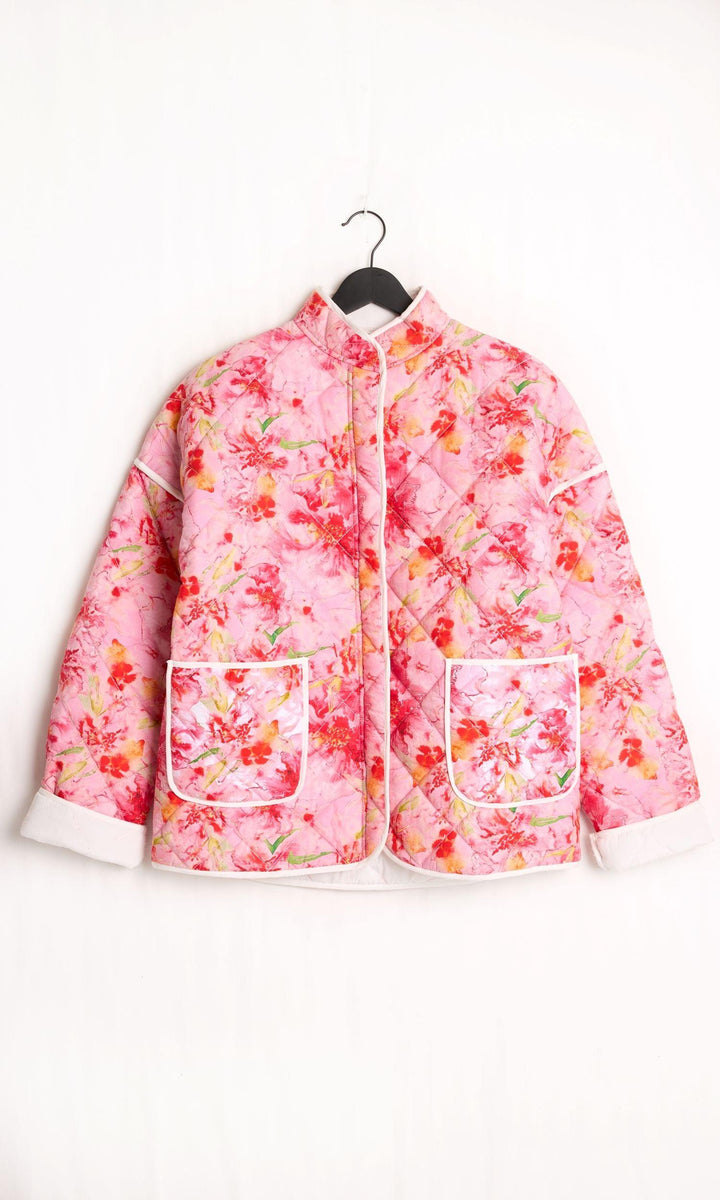 Ragnhild Quilted Jacket Pink