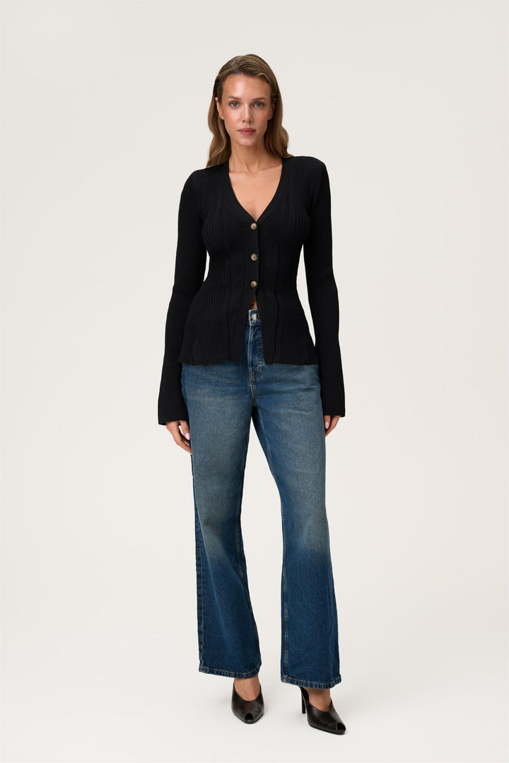 Lugo Cardigan Black