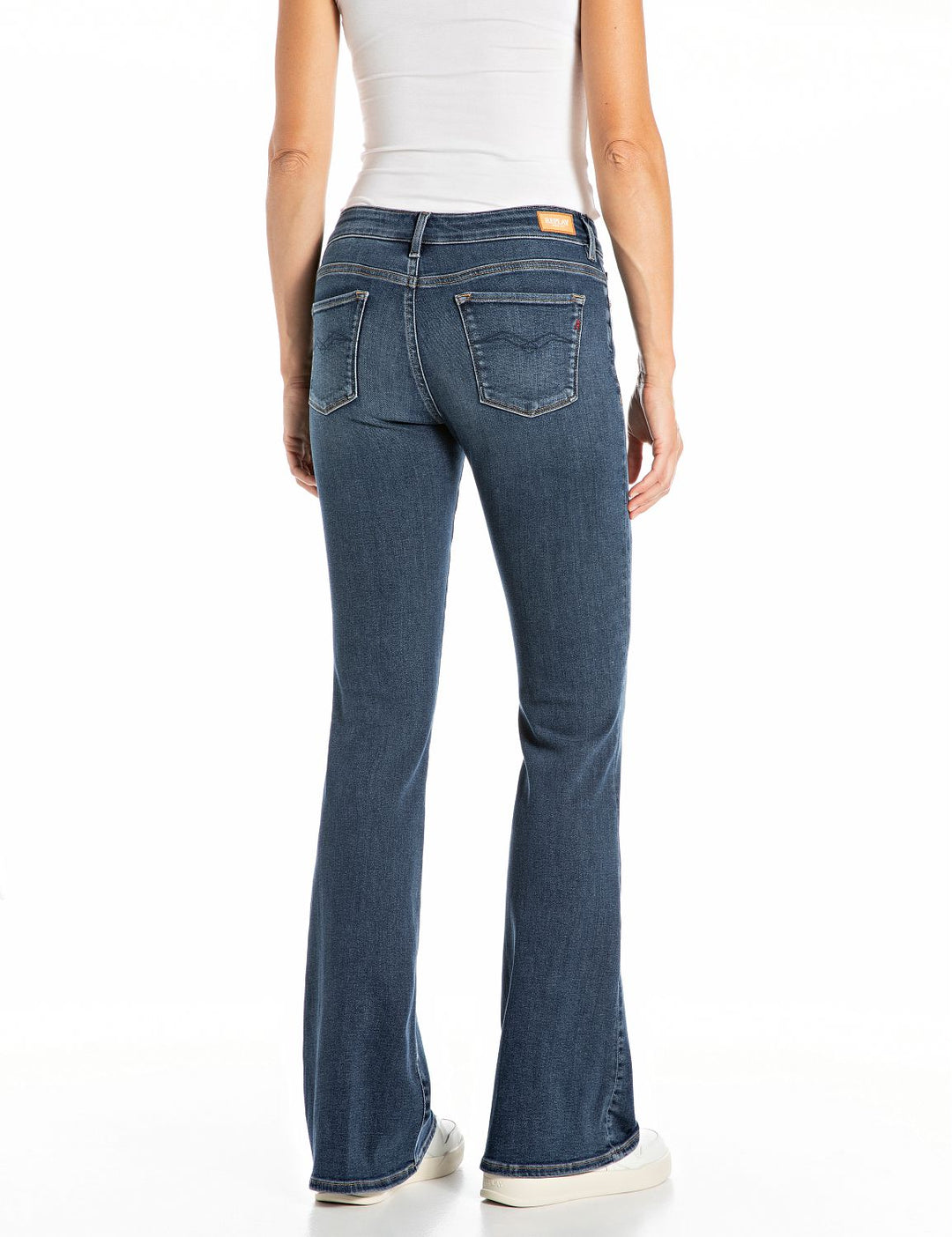 Joella Flare Pants Dark Blue