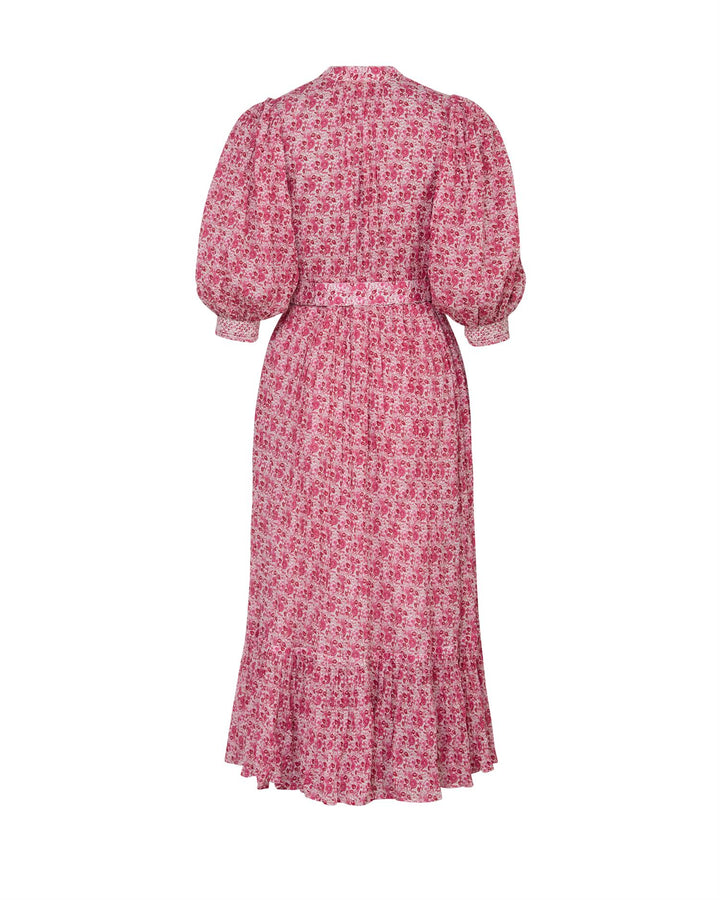 Twisted Midi Dress Wildflowers
