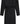 LS DFace Wool Long Wrap Coat Black Archroma