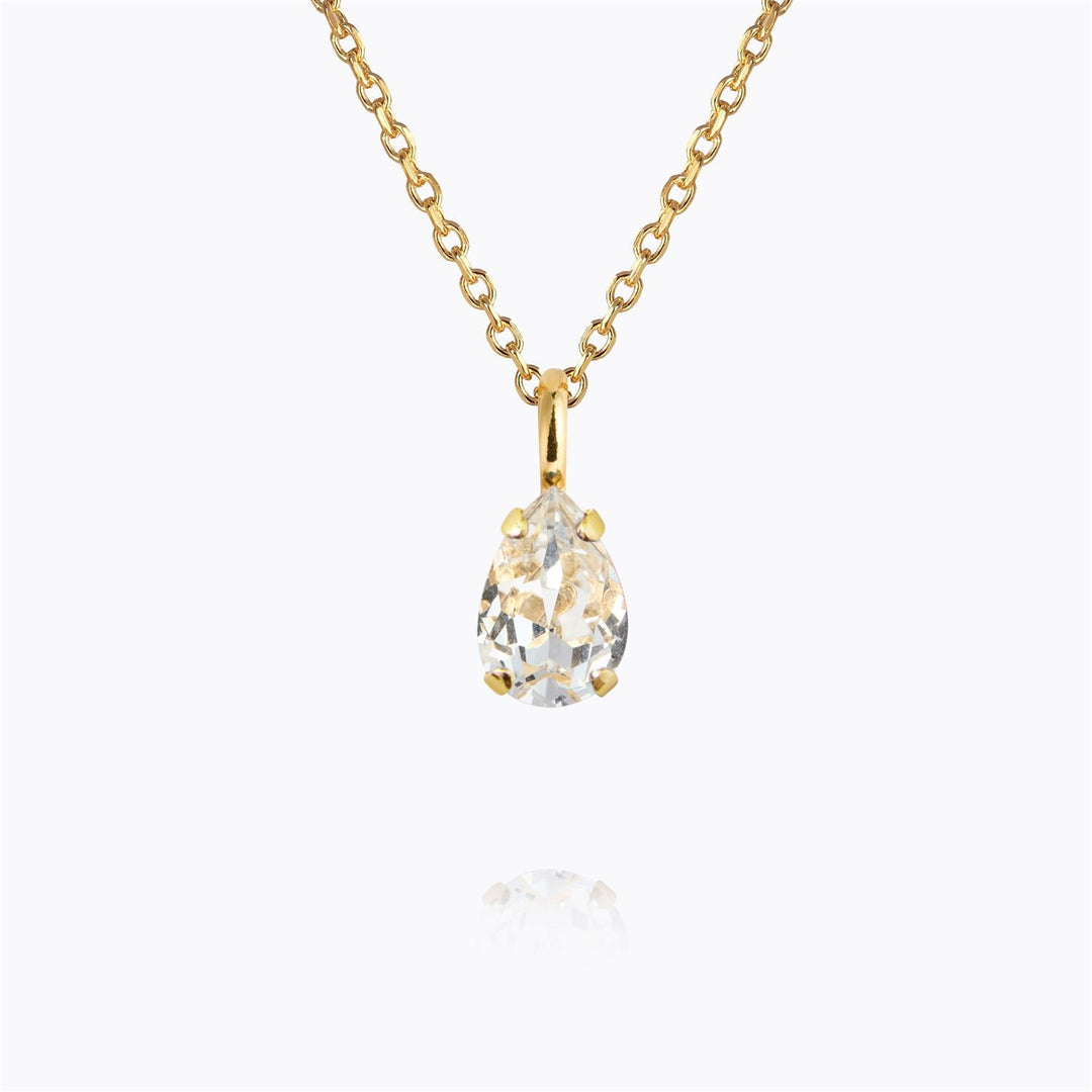 Amelia Necklace Gold Crystal