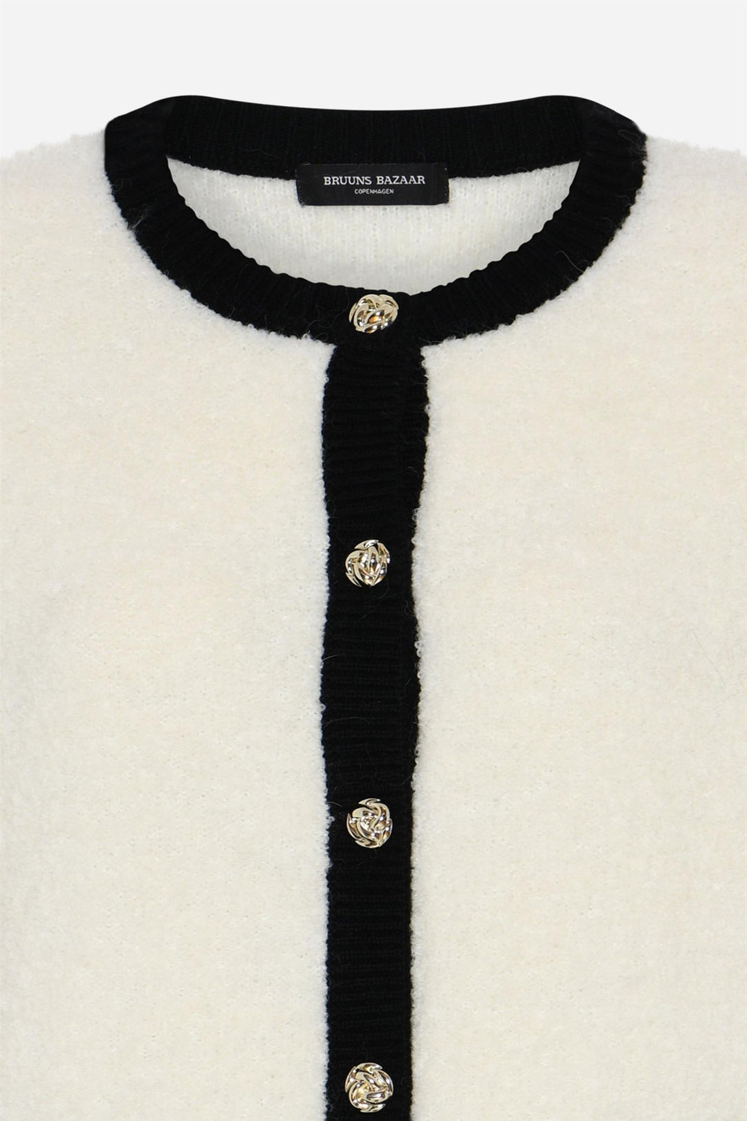 Pompom Fresia Knit Snow White