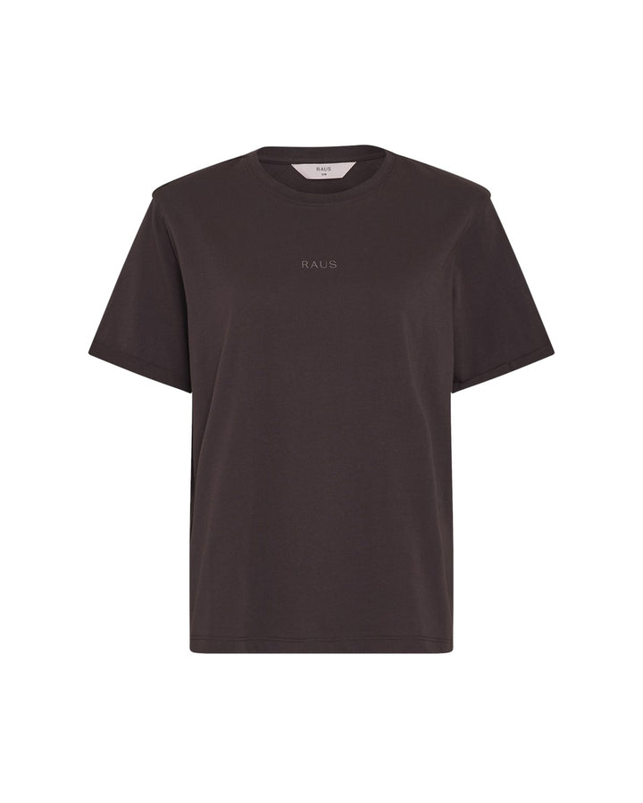 Linn Logo Tee B Coffee/C Quar