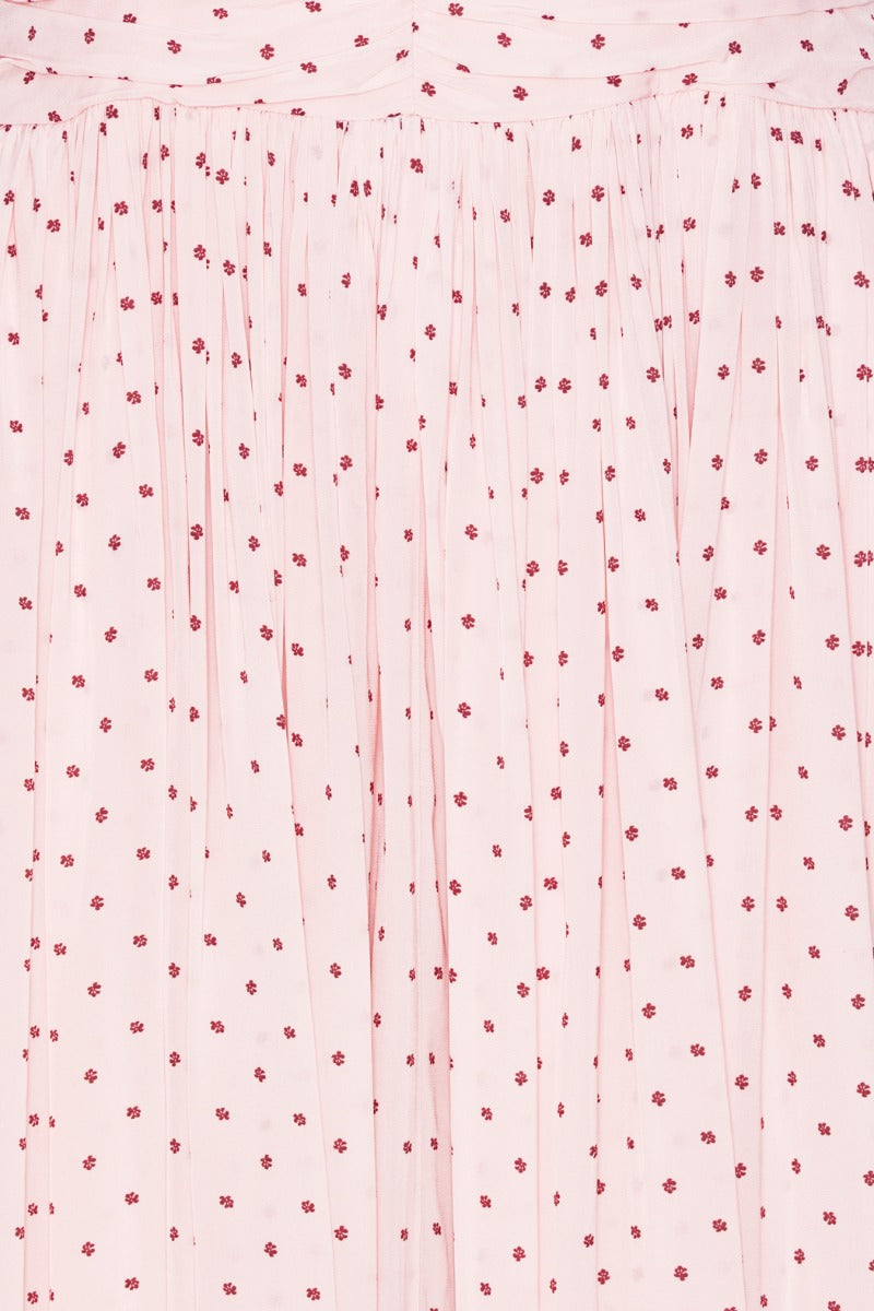 NS Ruched Dress Barely Pink Comb.