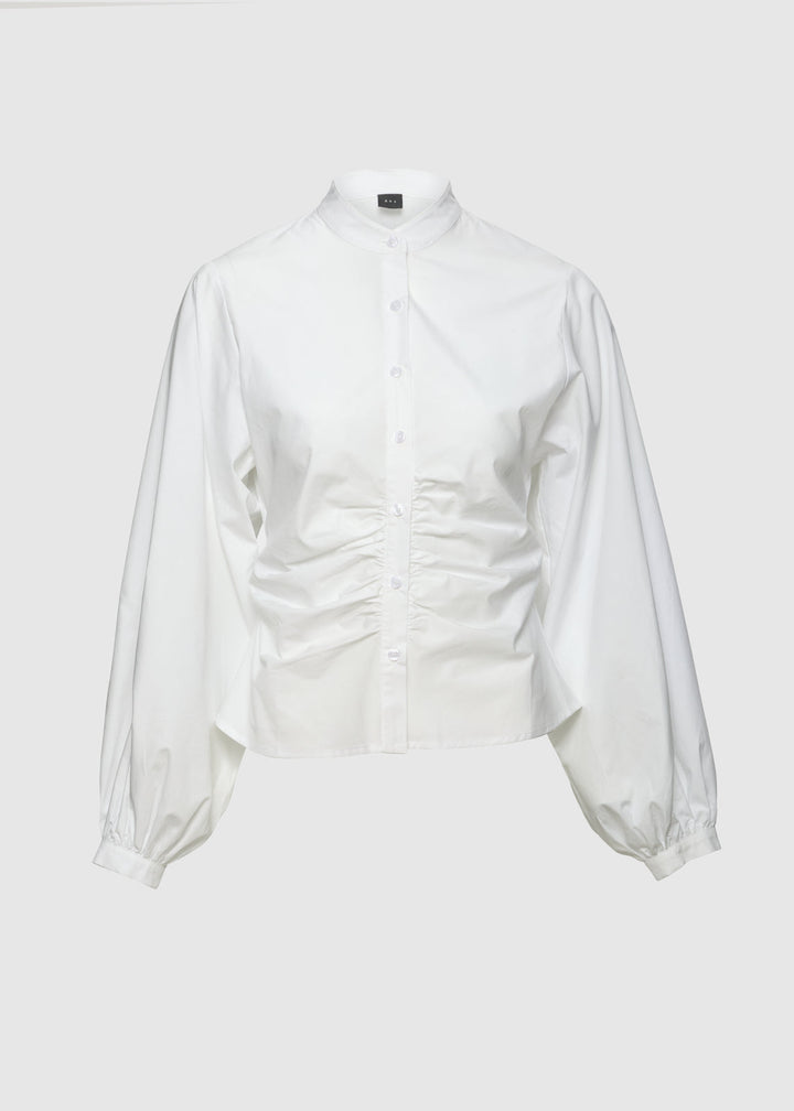 Velora Poplin Shirt White