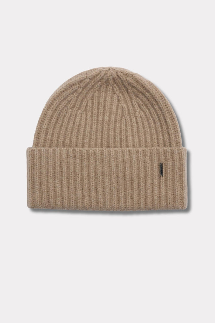 Alba Cashmere Beanie Beige