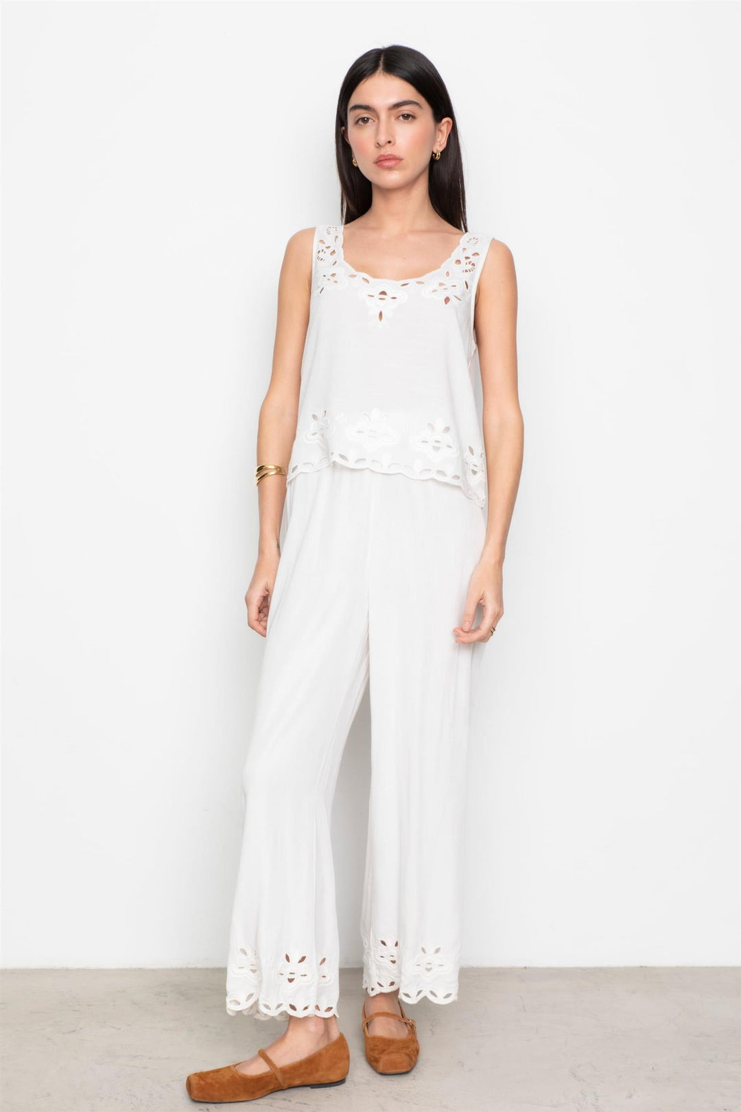 Everly Trouser White