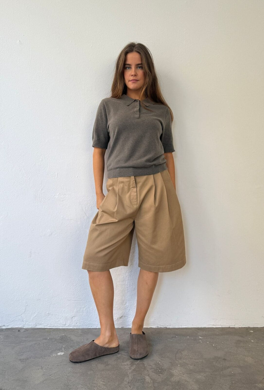 Mynthe Polo Knit Mole