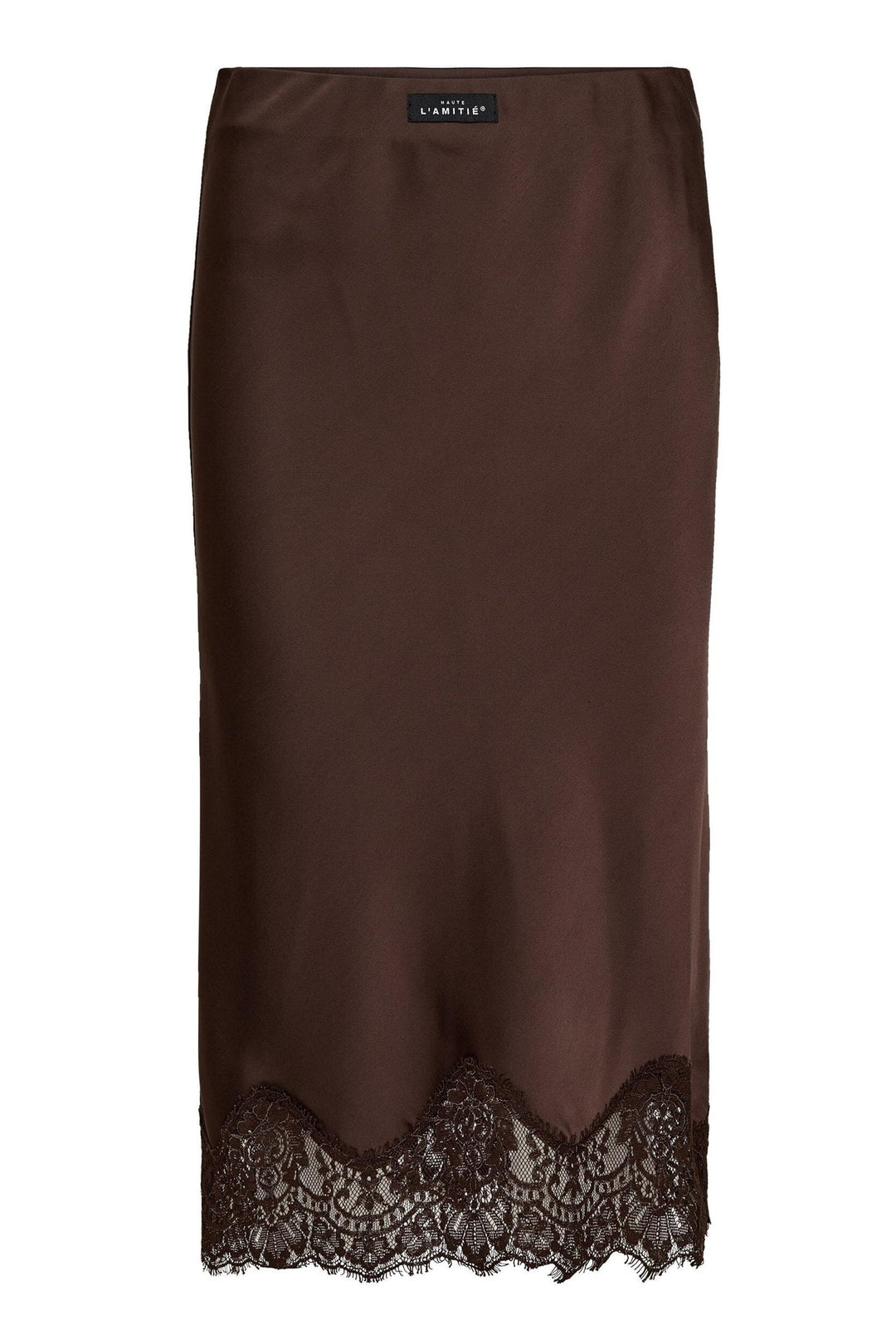 Naomi Lingerie Pencil Skirt Mocca