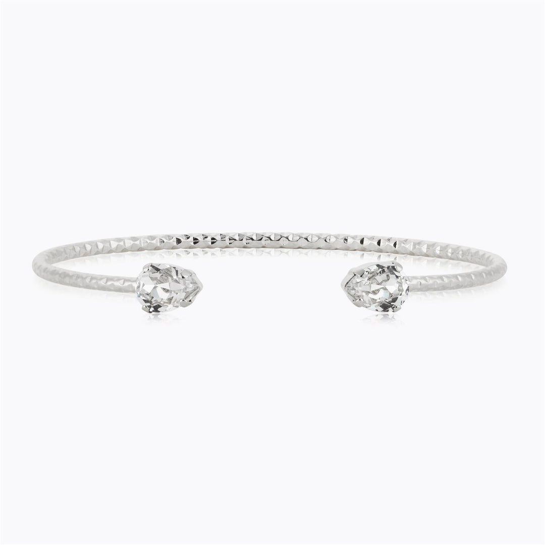 Amelia Bracelet Rhodium Crystal
