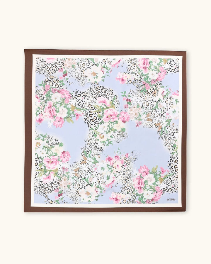 Silk Scarf 60x60 Wild Bloom