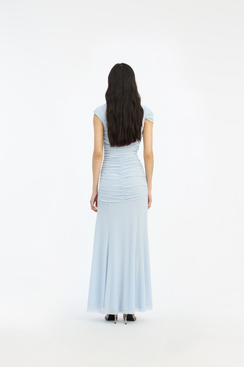 Maxi Asymmetric Dress Plein Air