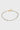 The Black Bead Bracelet Gold