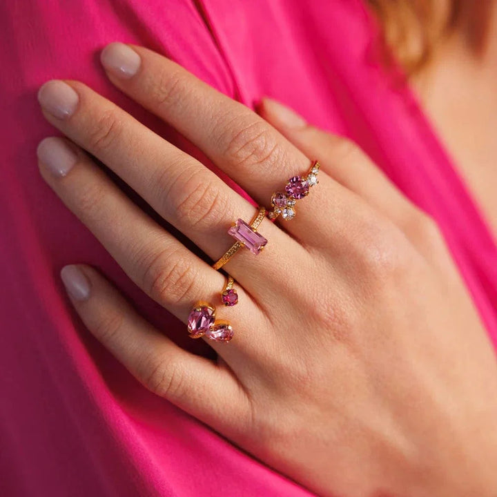 Stardust Ring Gold Rose Combo