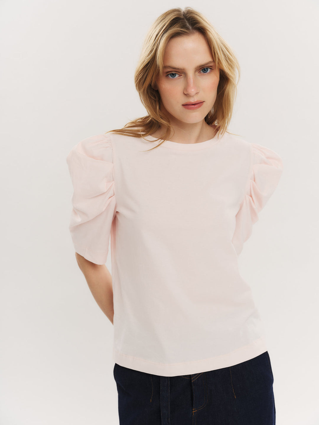 Empire SS Tee Soft Pink