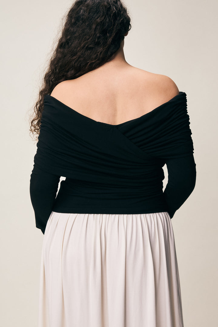 Plum Top Black