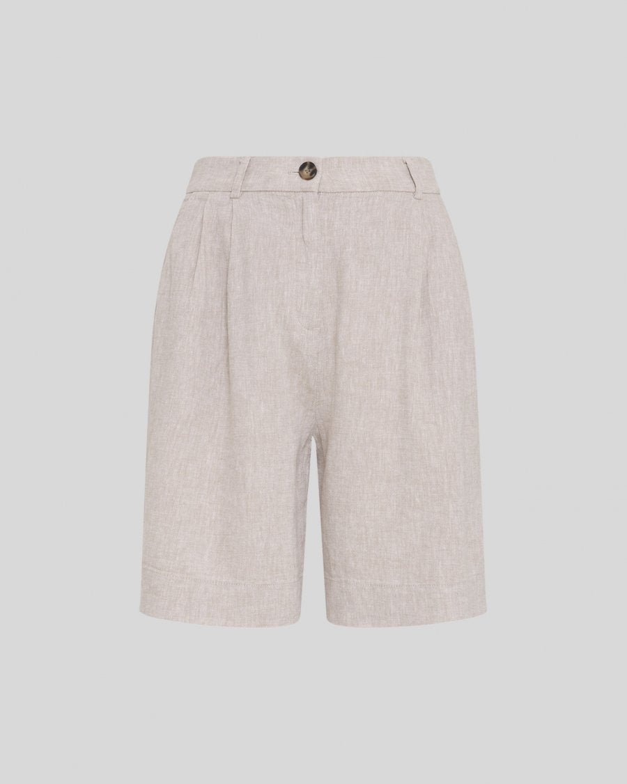 Viana Ginia HW Shorts Sand Melange