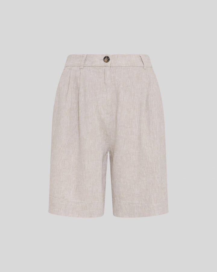 Viana Ginia HW Shorts Sand Melange