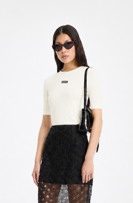 Short Sleeve T-Shirt  Egret