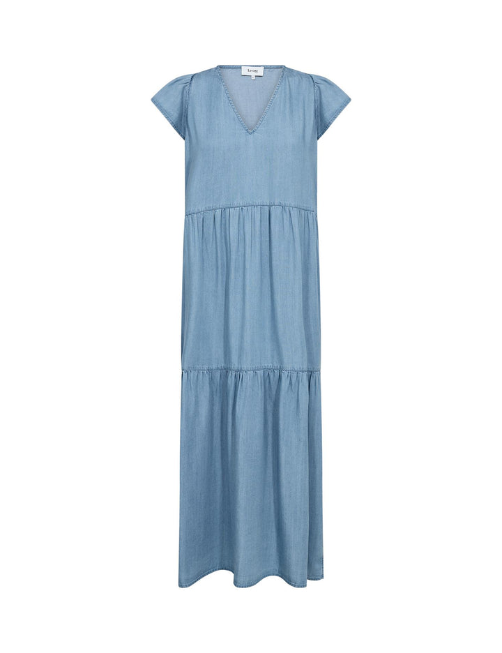 Rora 3 Dress Mid Blue Denim
