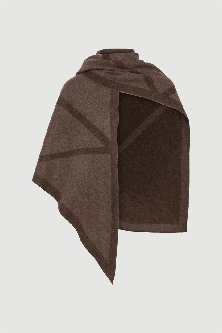 Triangle Scarf Tobacco/Cacao