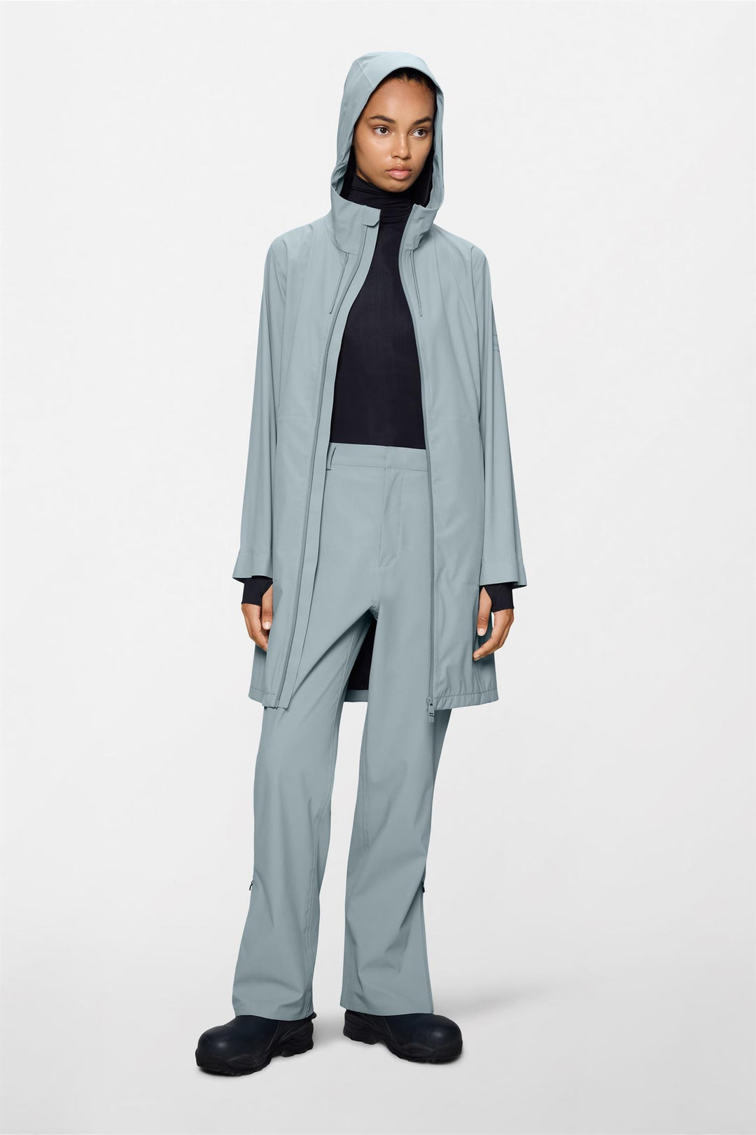 Suva Hardshell Long W Jacket W3 Pool