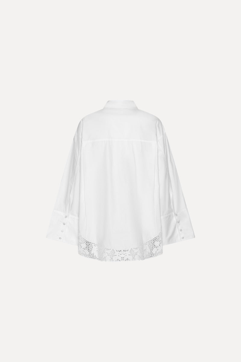Oversized Shirt Bright White
